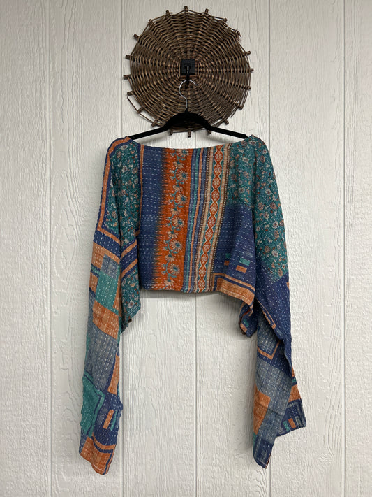 Pareo Kantha Abundance Crop Top 1026 098