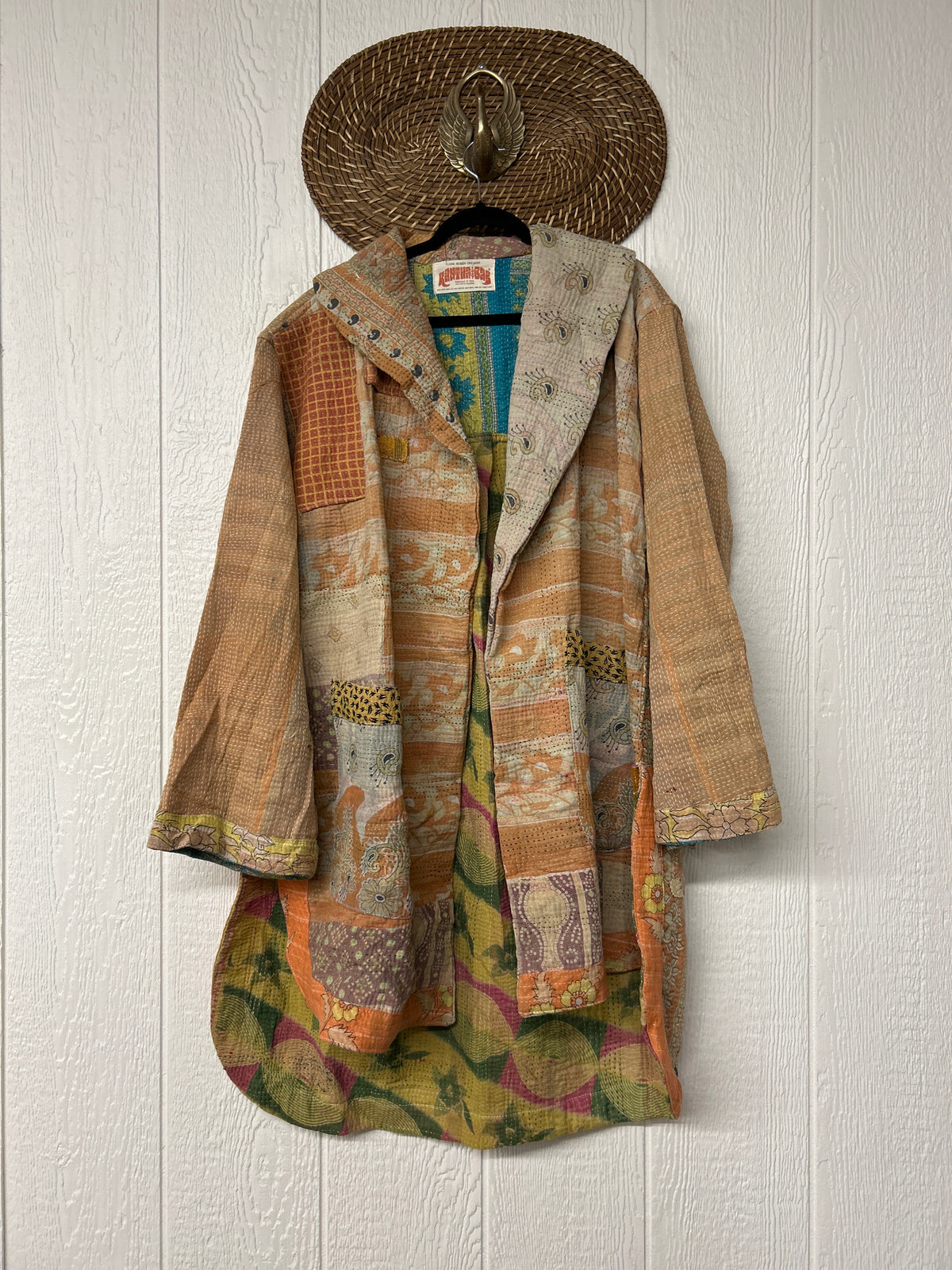 Fine Kantha Drifter Coat 1026 200