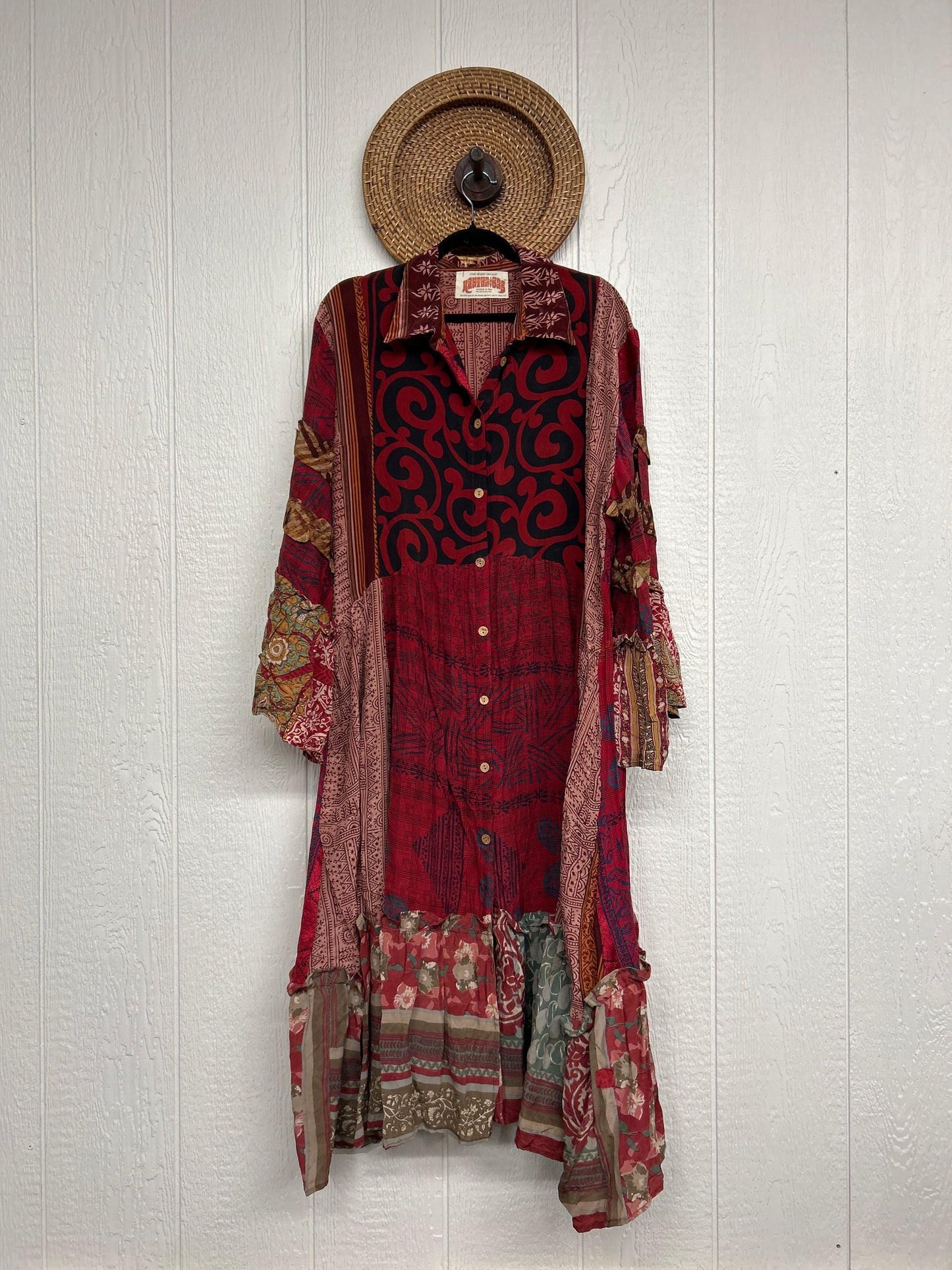 Crepe Sari Rhiannon Duster Dress 0226 246