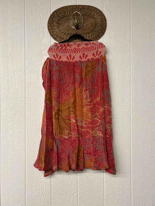 Crepe Sari Inner Peace Wrap Skirt 0626 030