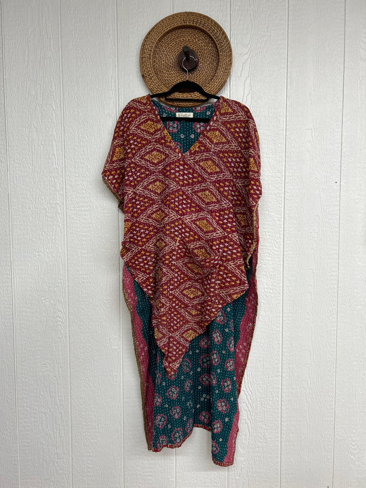 Kantha Surrender Hi Lo Poncho 1024 044