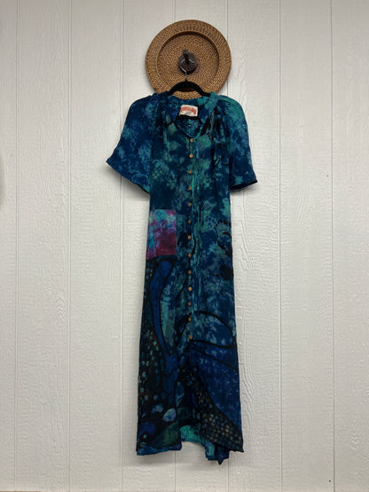 Crepe Sari Summer Woodstock Duster 0626 073