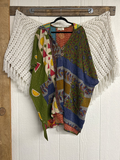 Peace and Love Poncho 0425 181