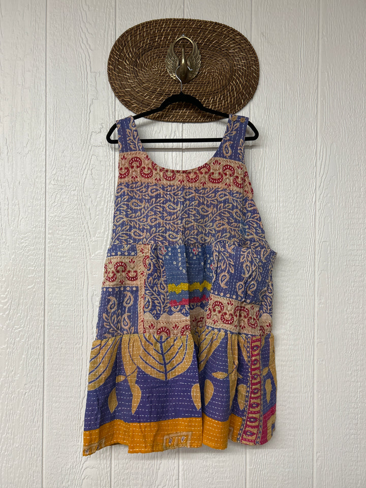 Kantha Meadow Mini Dress 0625 079