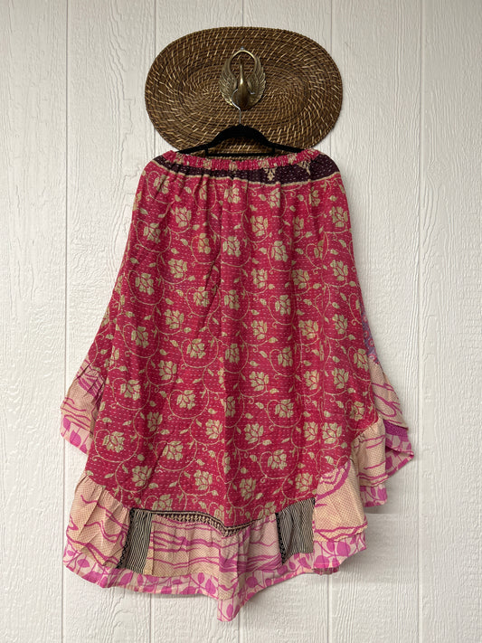 Pareo Kantha Wild Rose Skirt 0426 210