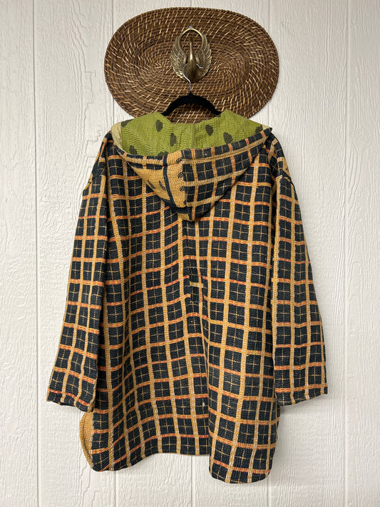 Fine Kantha Under The Stars Hoodie 1225 187