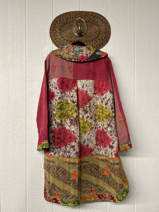 Fine Kantha Drifter Coat 1026 108