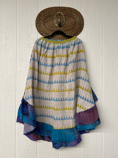Pareo Kantha Wild Rose Skirt 0426 204