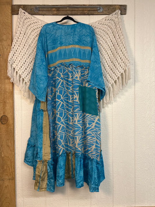 Rasgulla Sari Rhiannon Kimono 0826 051