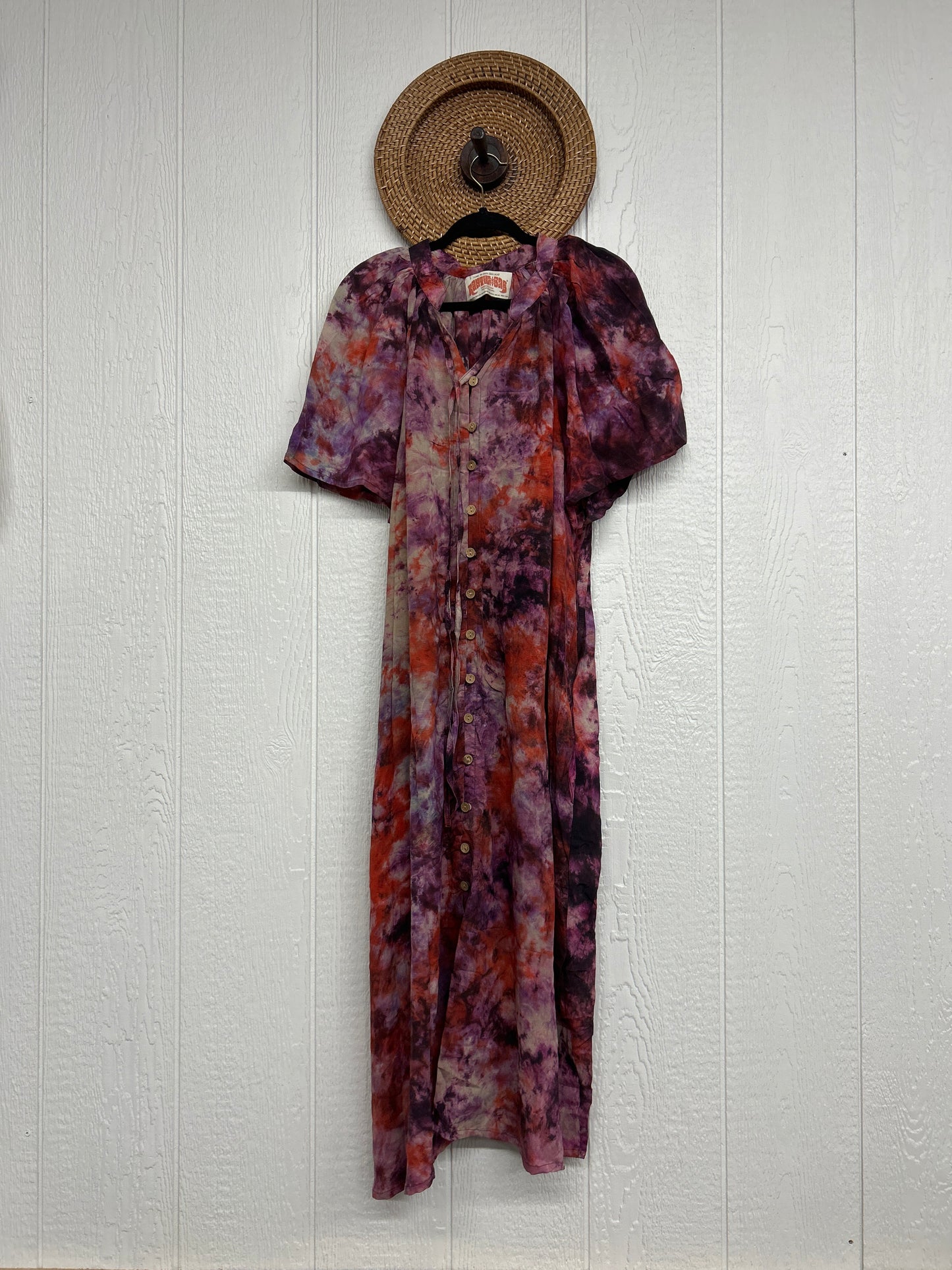 Crepe Sari Summer Woodstock Duster 0626 085