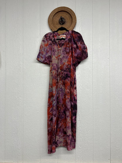 Crepe Sari Summer Woodstock Duster 0626 085
