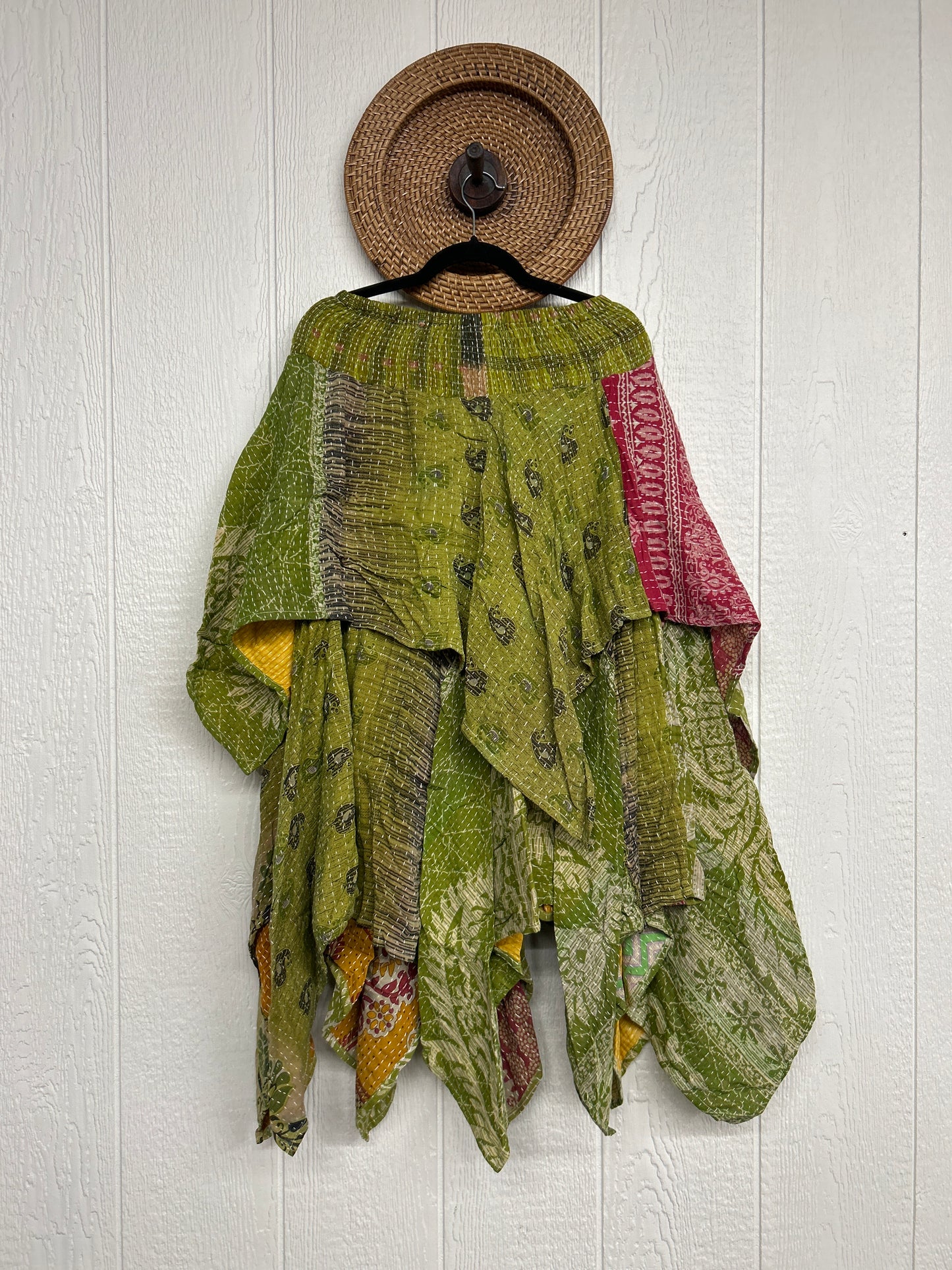 Pareo Kantha Pixie Skirt 0426 195