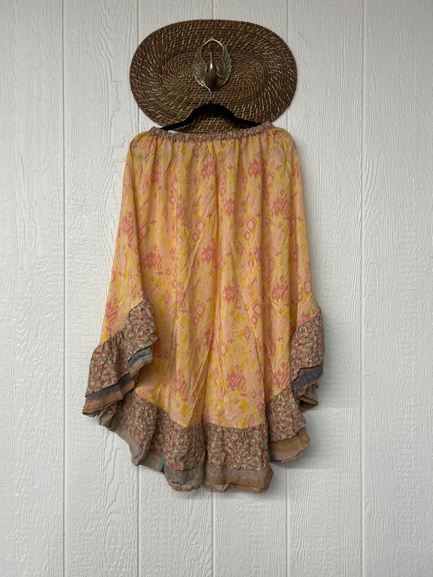 Crepe Wild Rose Skirt 1025 115