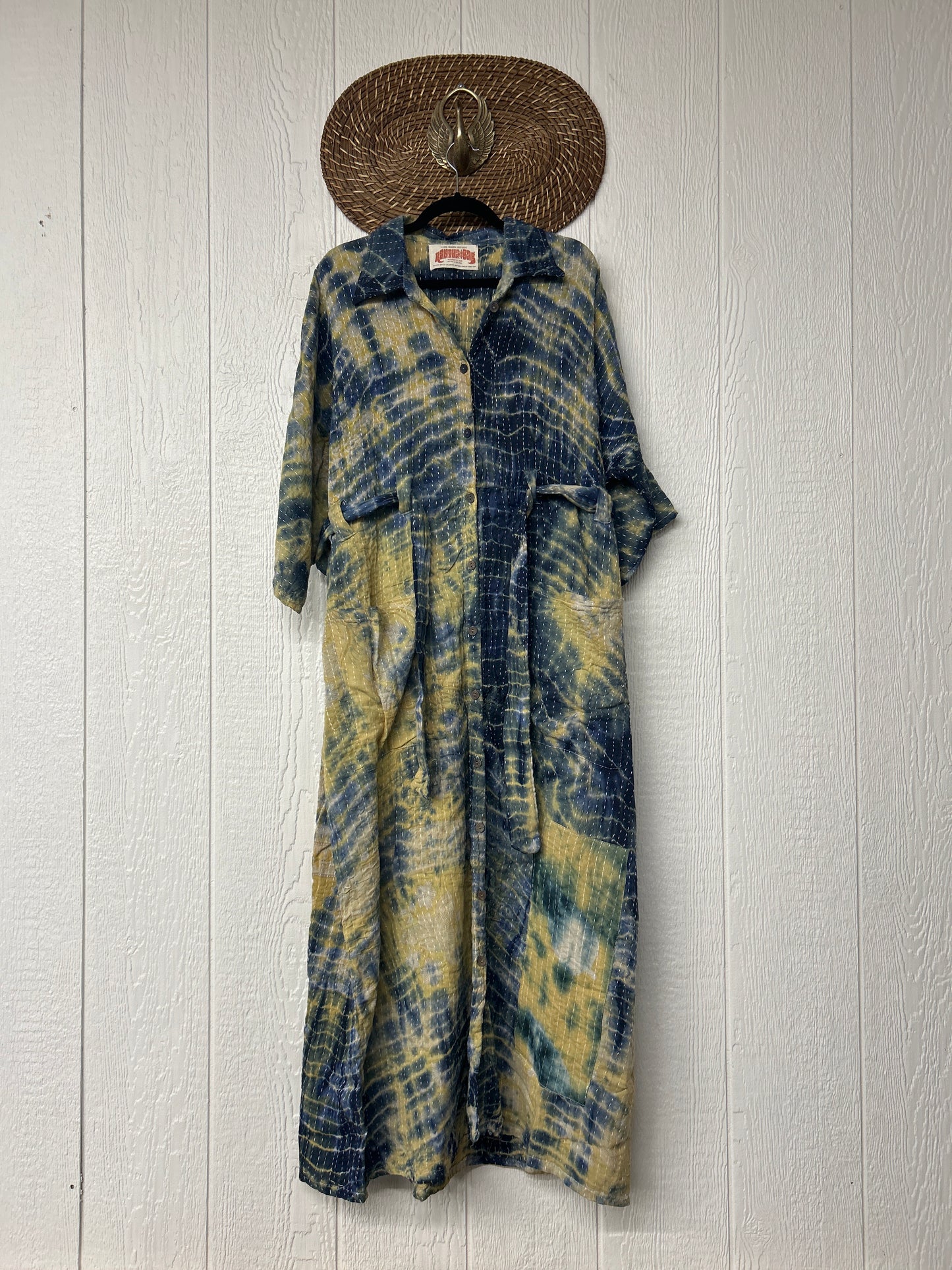 Pareo Kantha Gravity Duster Dress 0226 063