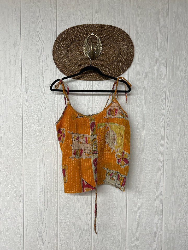 Kantha Butterfly Tank Top 0525 051