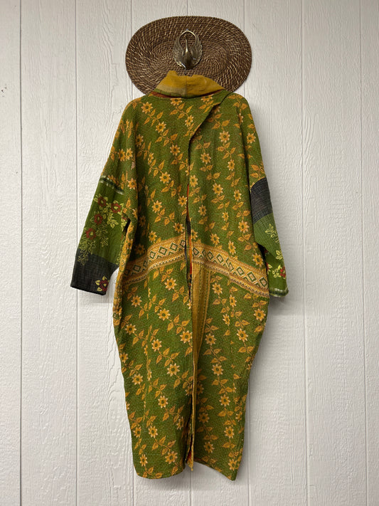 Fine Kantha Cowl Split Pullover 1225 062