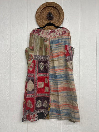 Pareo Kantha Butterfly Cargo Skirt 0426 230