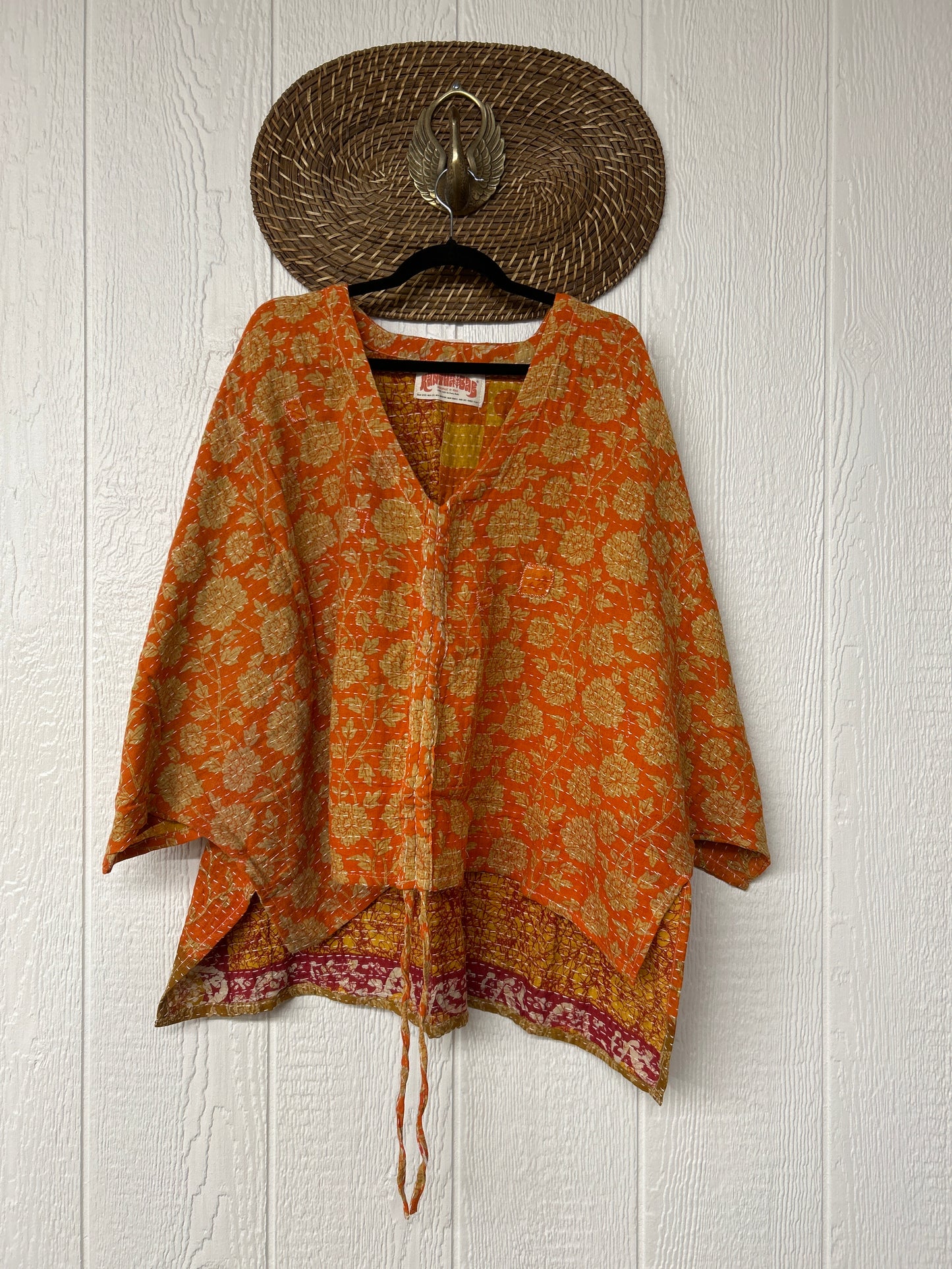 Pareo Kantha Hi-Lo Butterfly Top 0626 119