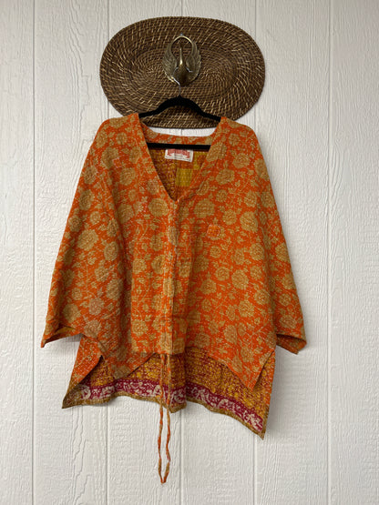 Pareo Kantha Hi-Lo Butterfly Top 0626 119