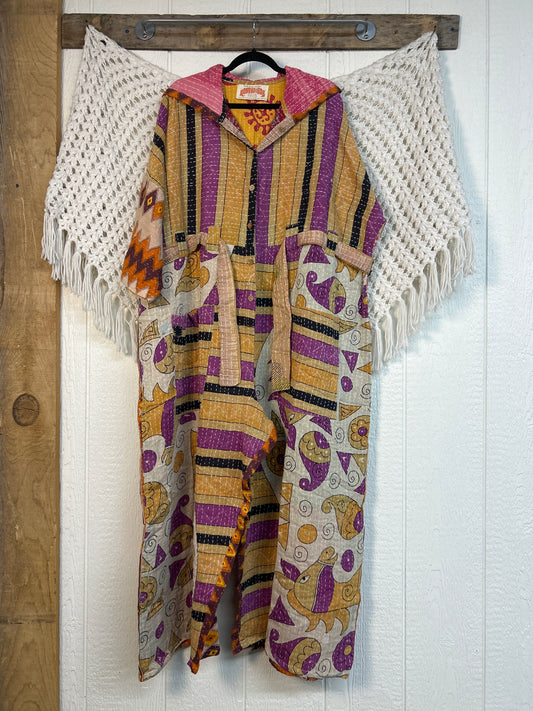 Pareo Kantha Zen Hoodie Jumpsuit 0726 206