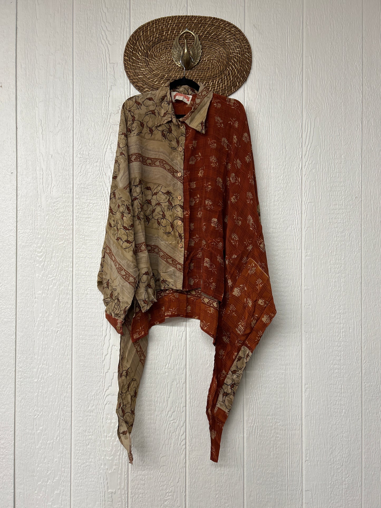 Crepe Sari Nirvana Button Down 1125 170