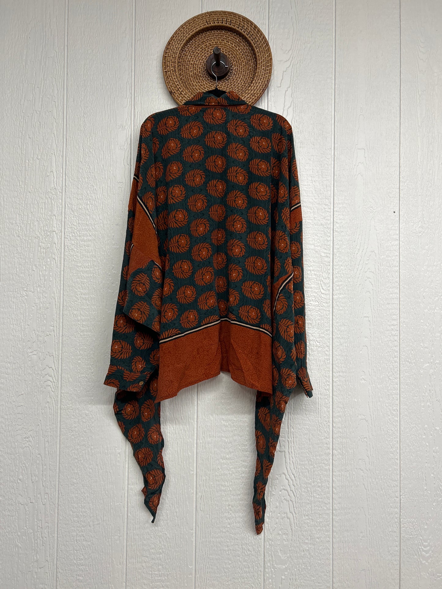 Crepe Sari Nirvana Button Down 1125 171