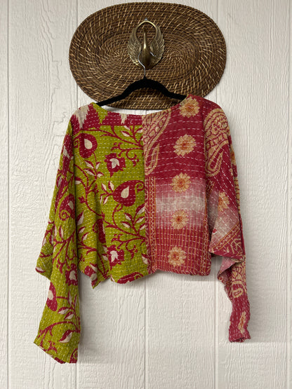 RETAIL Pareo Kantha In Bloom Cropped Pullover 0326 233