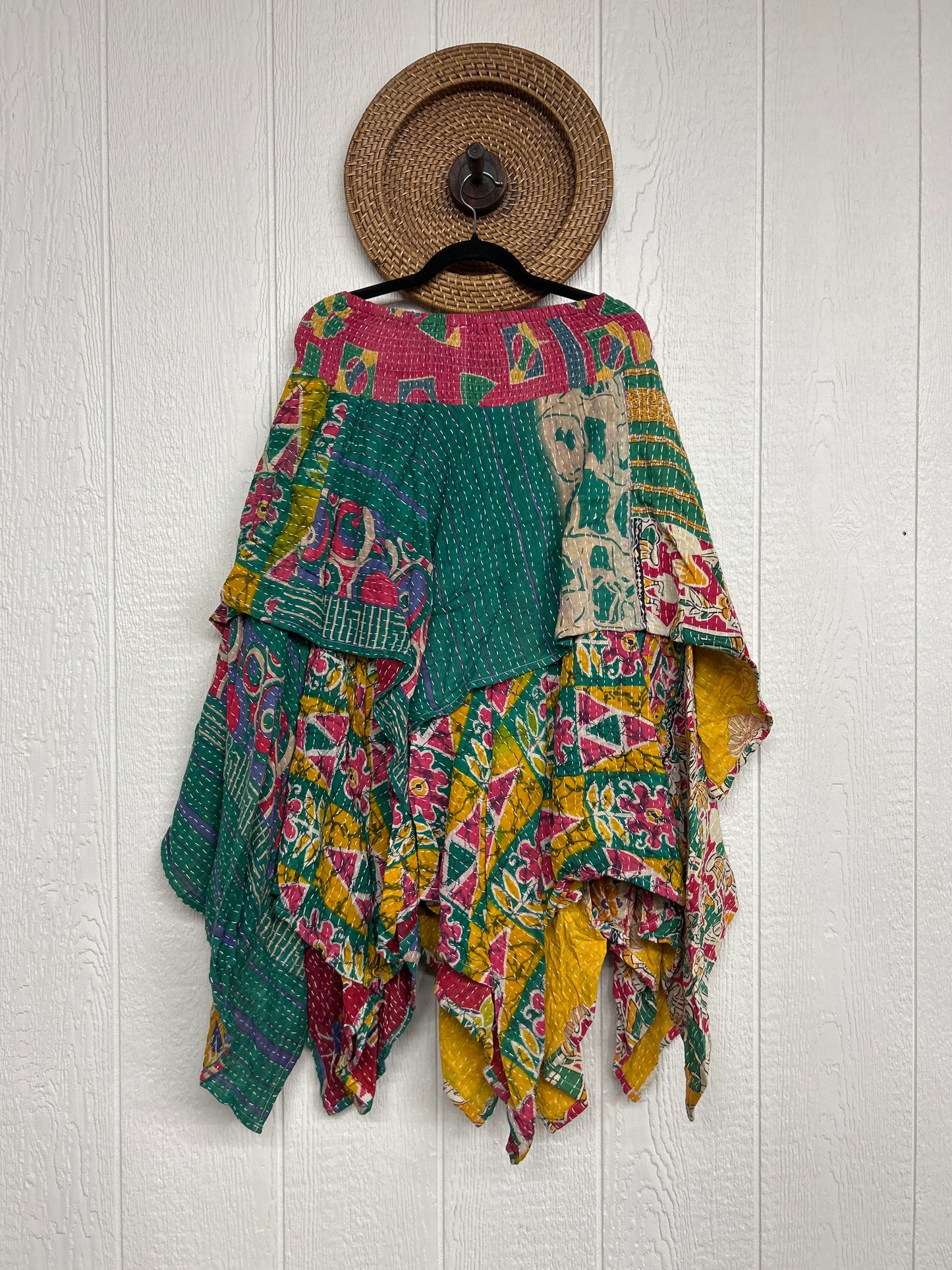 Pareo Kantha Pixie Skirt 0426 229