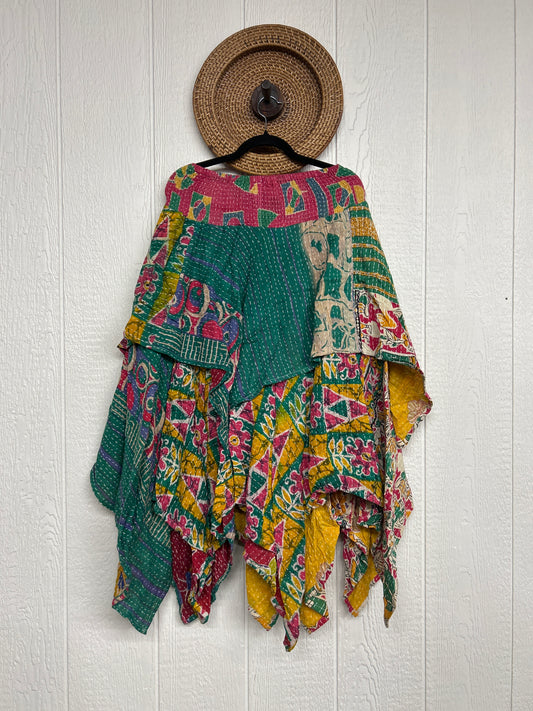 Pareo Kantha Pixie Skirt 0426 229