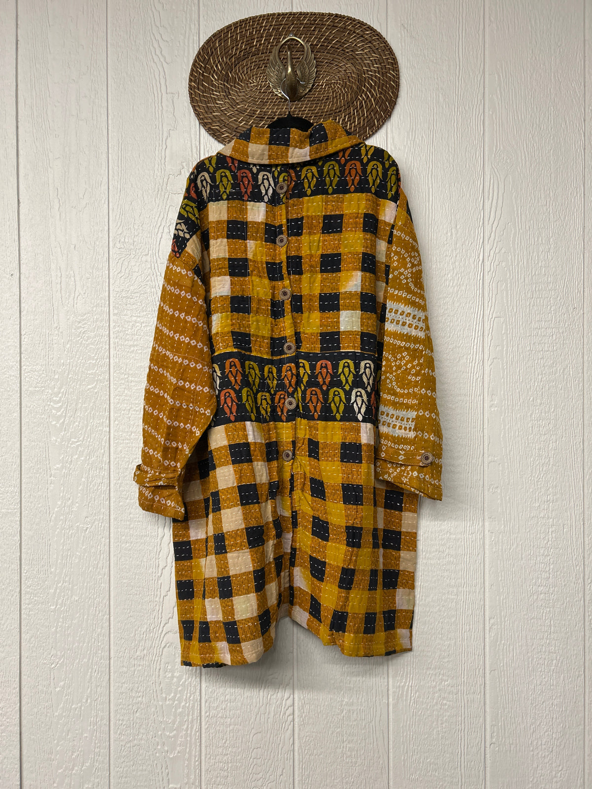 Koverlet Button Down Trench Coat 1026 003