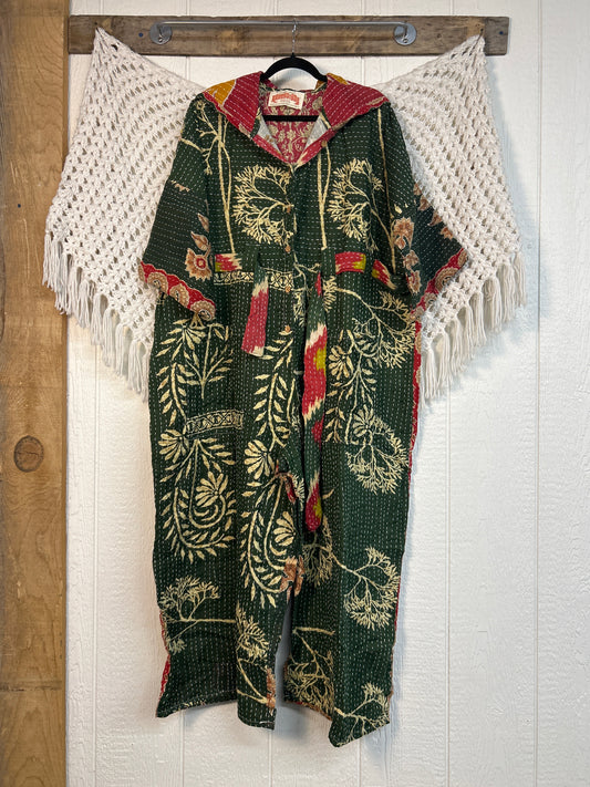Pareo Kantha Zen Hoodie Jumpsuit 0726 176