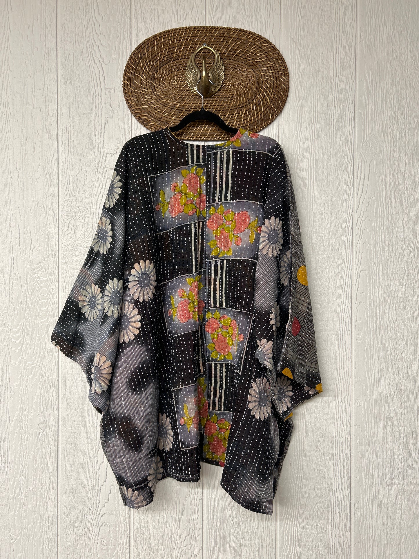 Pareo Kantha Gaia Button-Down Kimono 0126 263