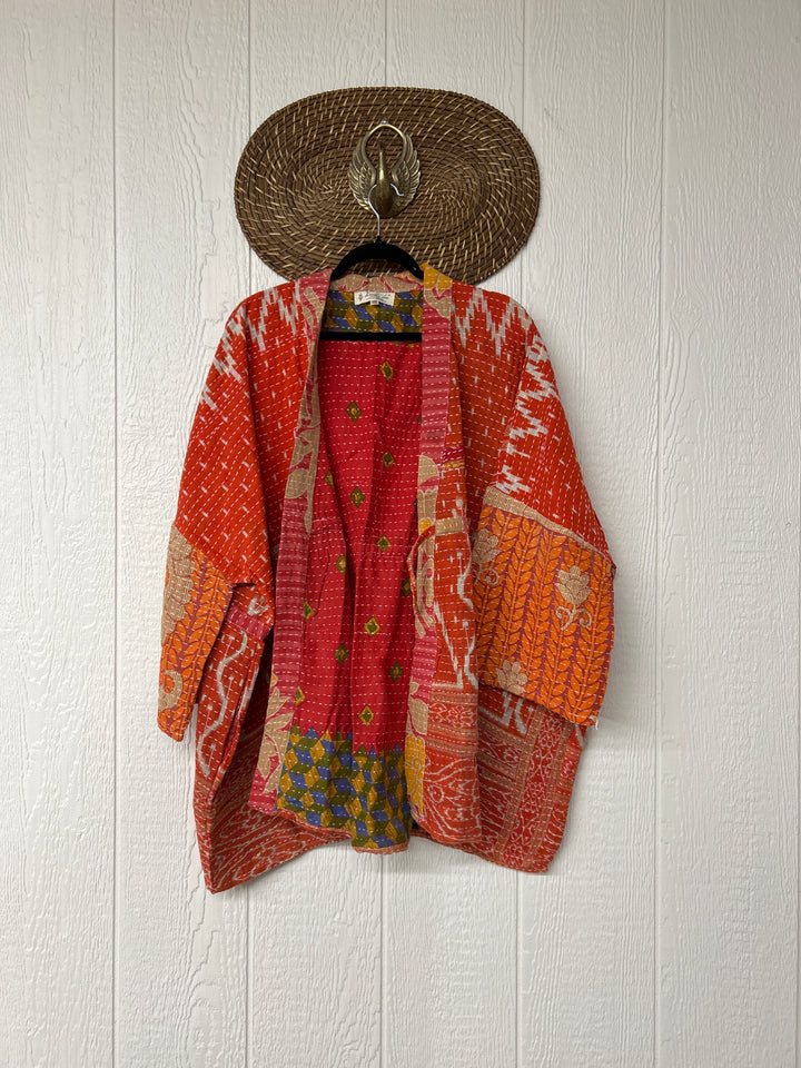 Kantha Shortie Kimono 0325 094