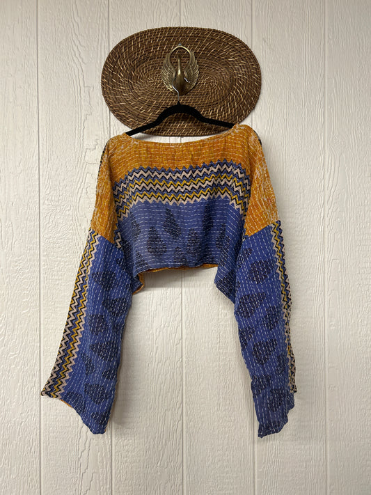 Pareo Kantha Abundance Crop Top 1225 079
