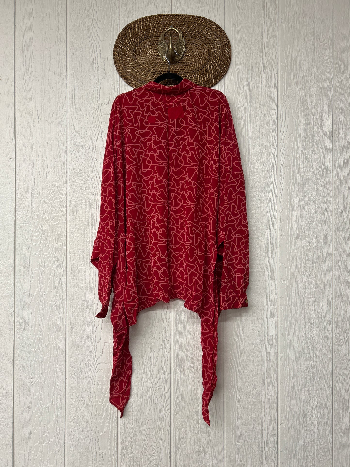 Crepe Sari Nirvana Button Down 1125 070