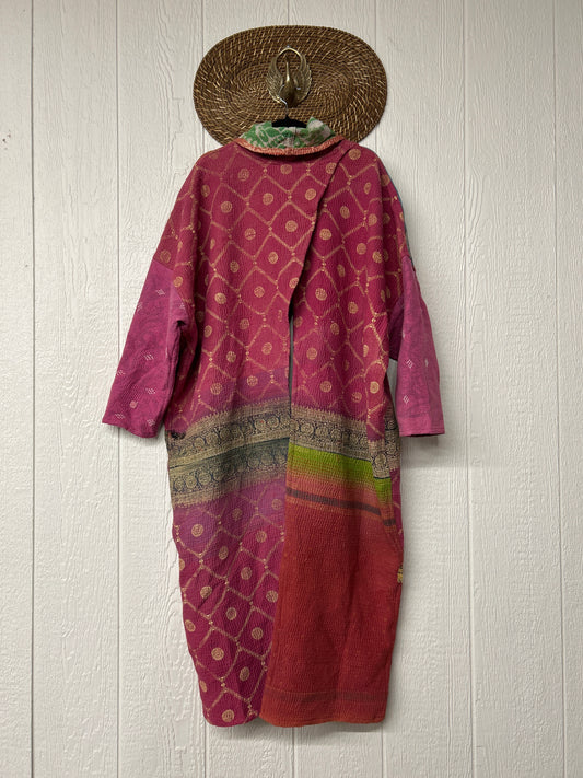 Fine Kantha Cowl Split Pullover 1225 030