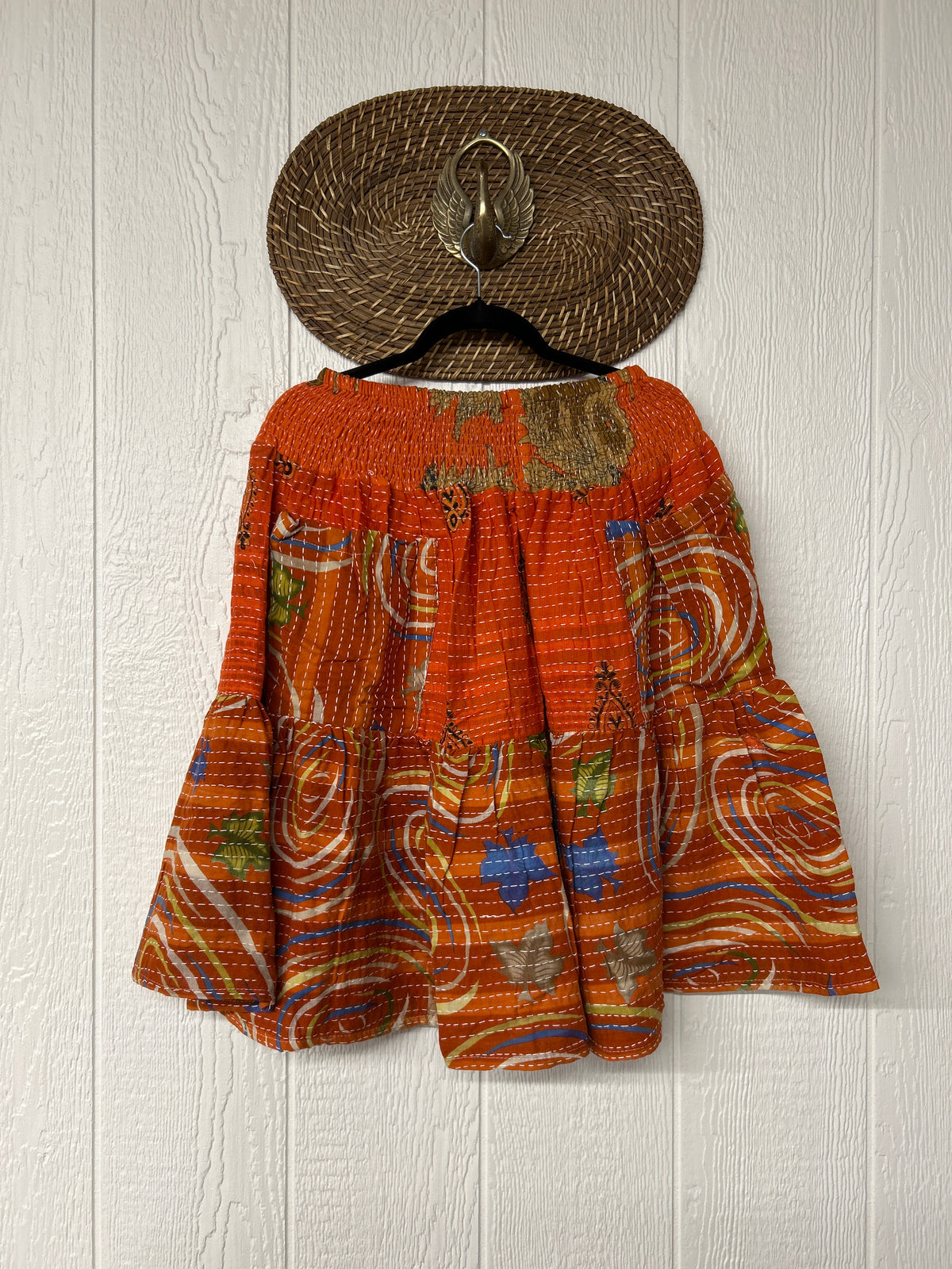 Pareo Kantha Meadow Skirt 0826 229