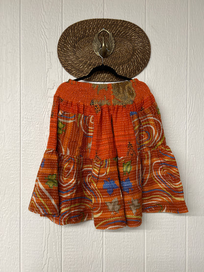 Pareo Kantha Meadow Skirt 0826 229