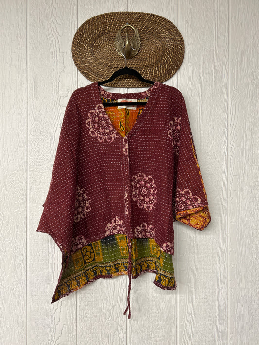 Pareo Kantha Hi-Lo Butterfly Top 0626 008