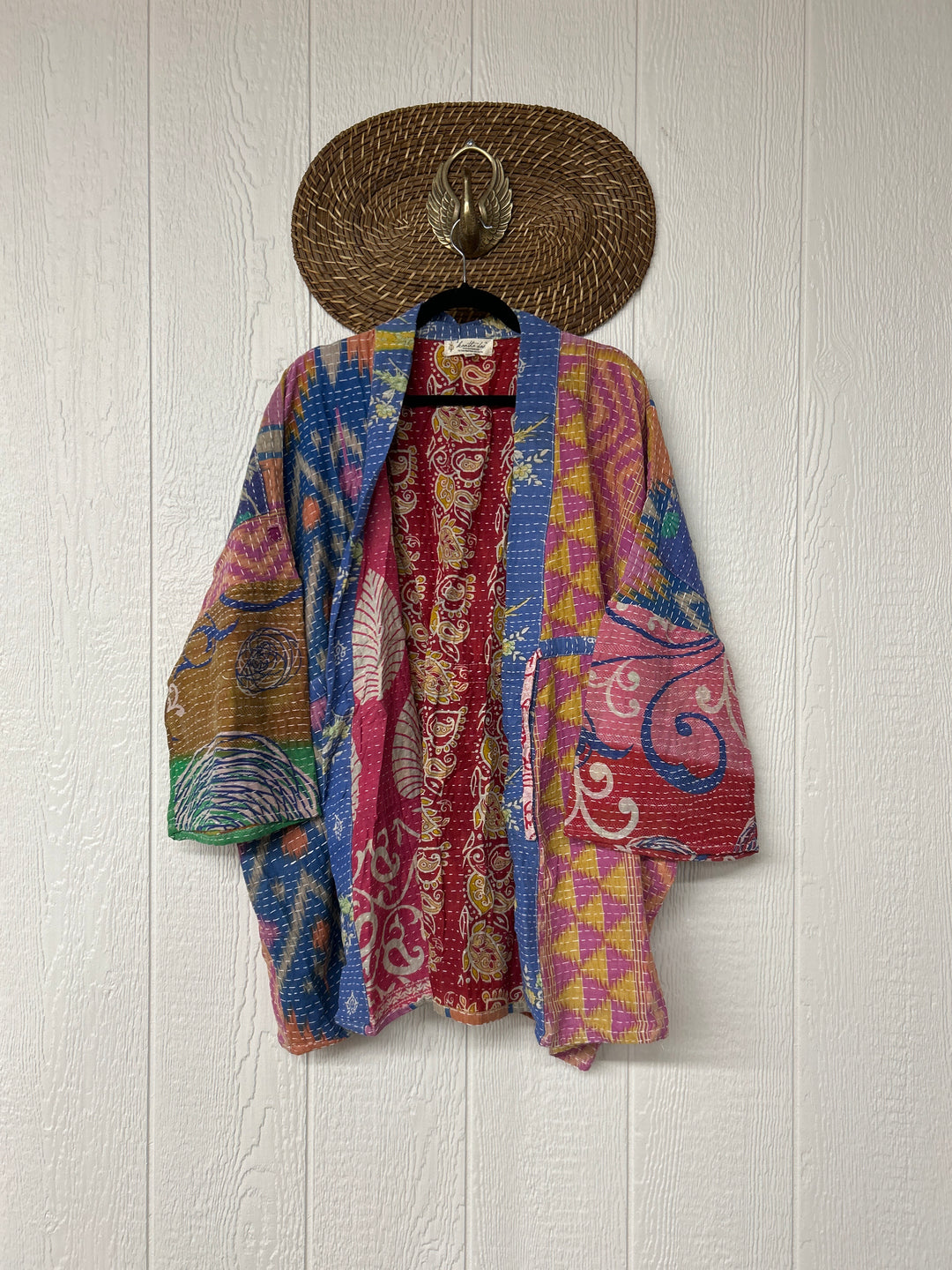 Kantha Shortie Kimono 0325 059