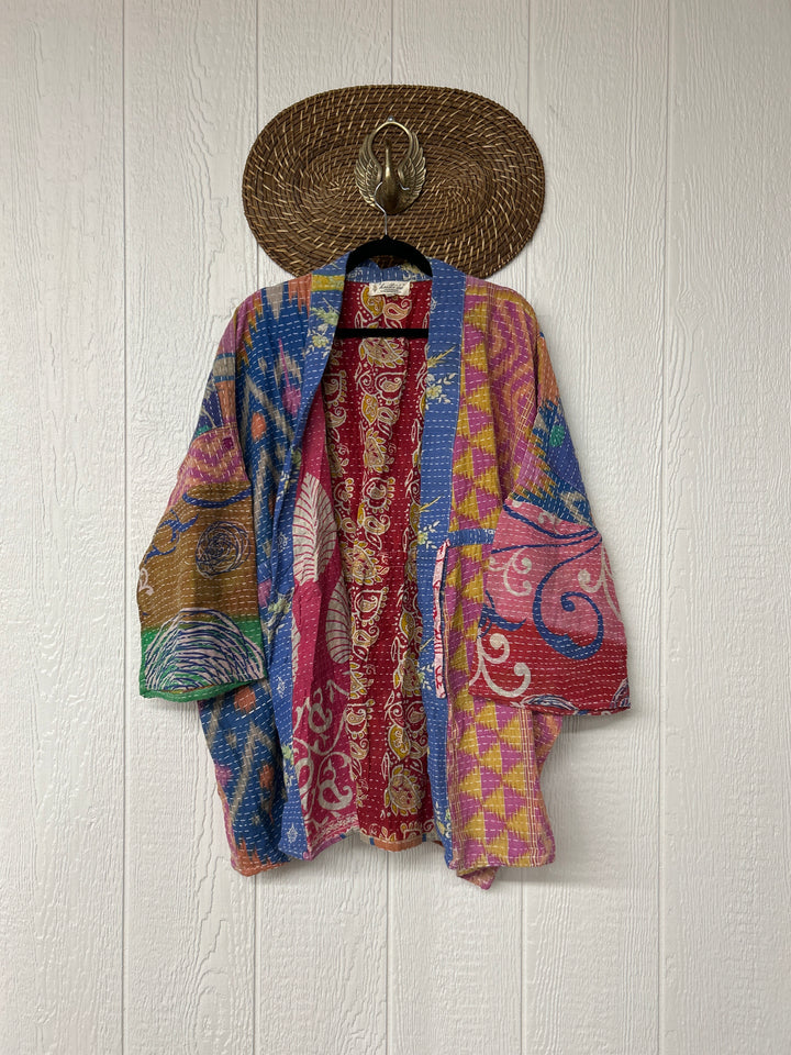 Kantha Shortie Kimono 0325 059