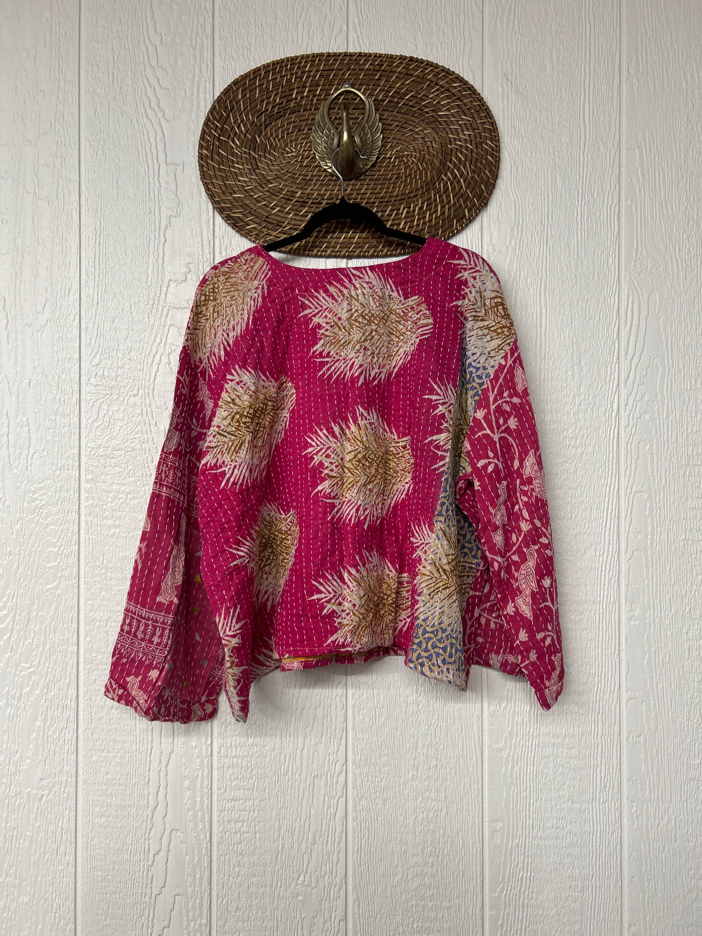 Pareo Kantha Wanderer Pocket Crop Top 0226 272