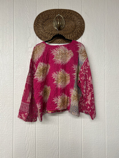 Pareo Kantha Wanderer Pocket Crop Top 0226 272