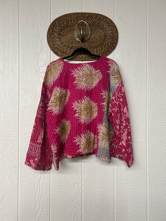 Pareo Kantha Wanderer Pocket Crop Top 0226 272