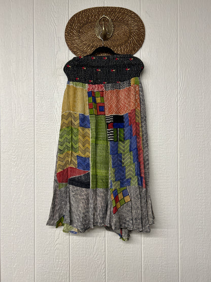 Crepe Sari Inner Peace Wrap Skirt 0626 137