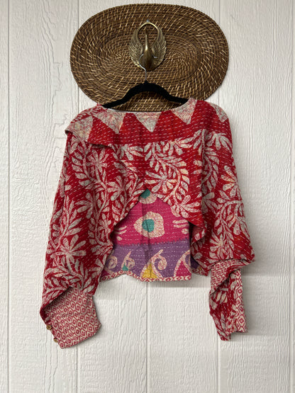 Pareo Kantha In Bloom Cropped Pullover 0326 167