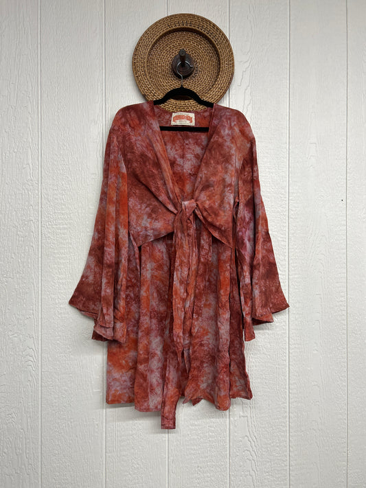 Crepe Sari Shortie Spellbound Kimono 0426 160