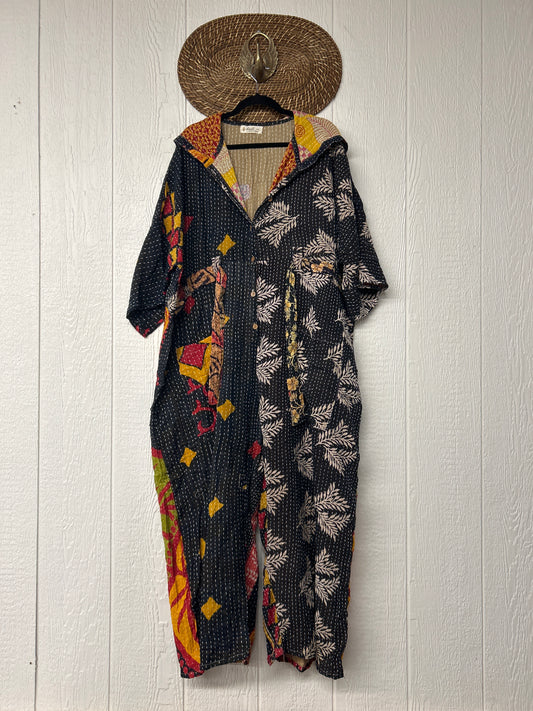 Kantha Zen Hoodie Jumpsuit 0925 138