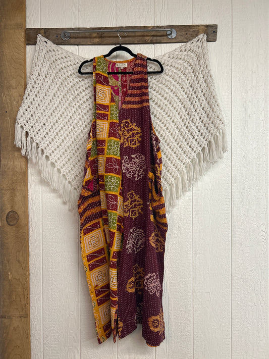 Kantha Harmony Wide Leg Jumpsuit  0825 123