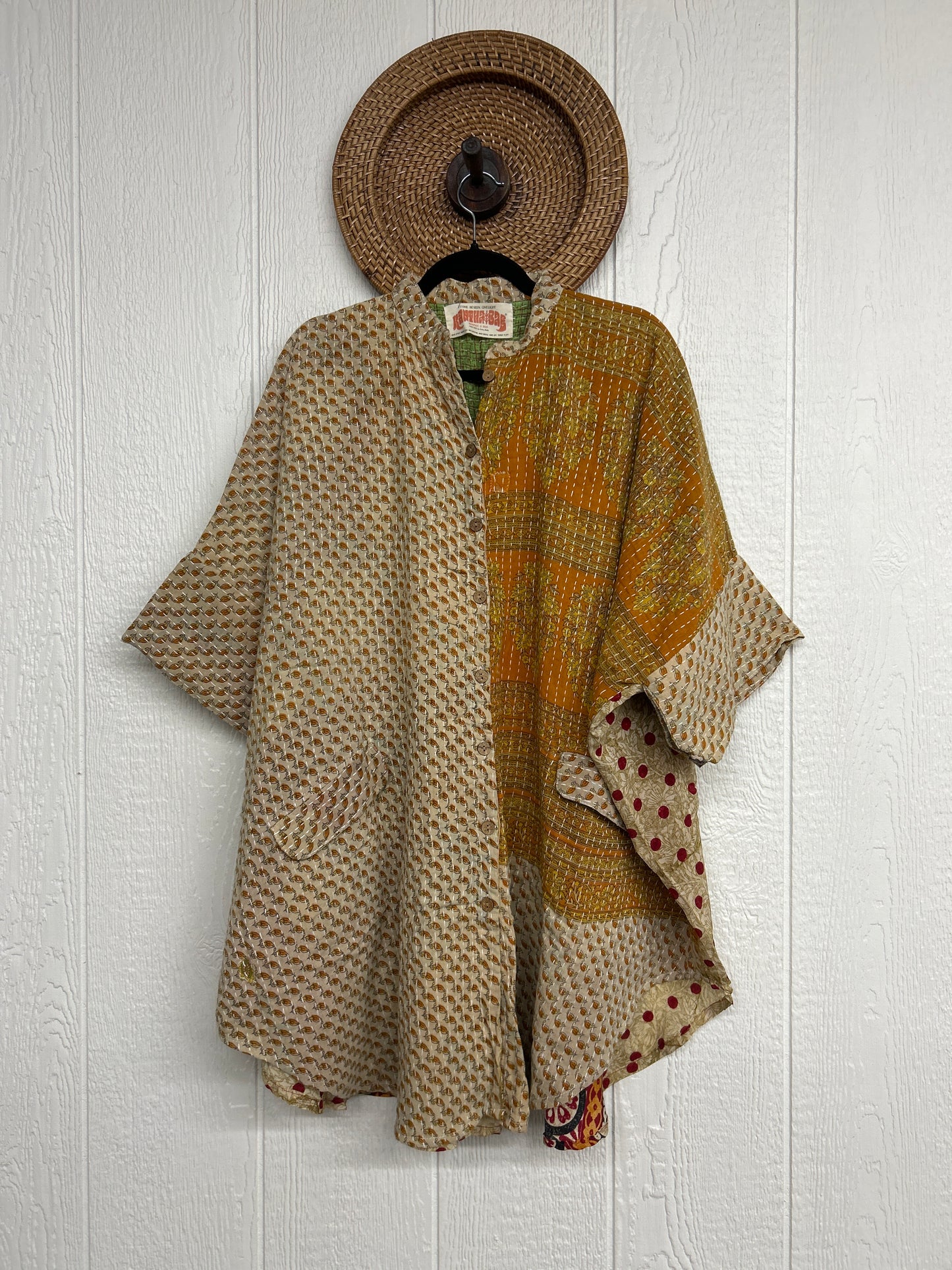 Pareo Kantha Free To Be Button-Down 0426 073